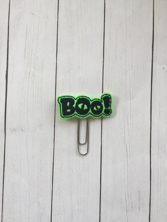 Glitter Boo Eyes Clip/Planner Clip/Bookmark. Fall Planner Clip. Boo Planner Clip. Halloween Planner Clip. Glitter Planner Clip