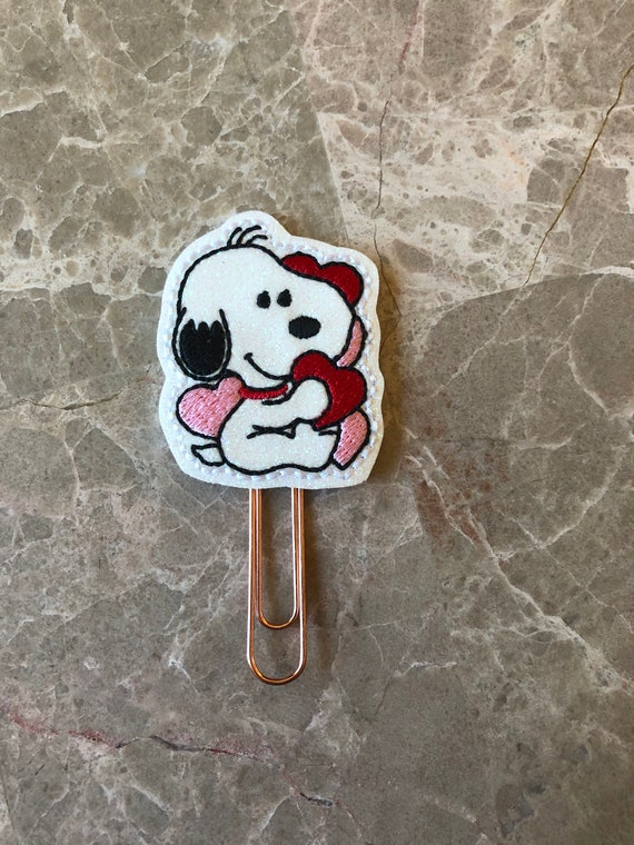 Valentine Snoop Dog planner Clip/Planner Clip/Bookmark. Glitter Planner Clip. Dog Planner Clip. Valentine Planner Clip