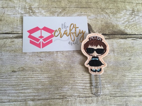 Glam Girl Paper Planner Clip