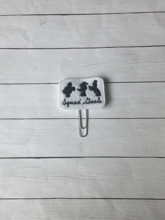 Mouse Squad Goals Clip/Planner Clip/Bookmark. Mouse Planner Clip. Goofy Planner Clip. Squad Goals Planner Clip. Donald Planner Clip. Duck