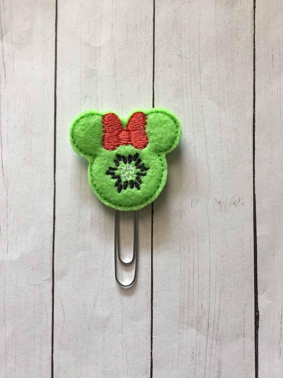 Mouse Kiwi Planner Clip. Kiwi Planner Clip. Mouse Planner Clip. Food Planner Clip. Fruit Planner Clip. Summer Planner Clip