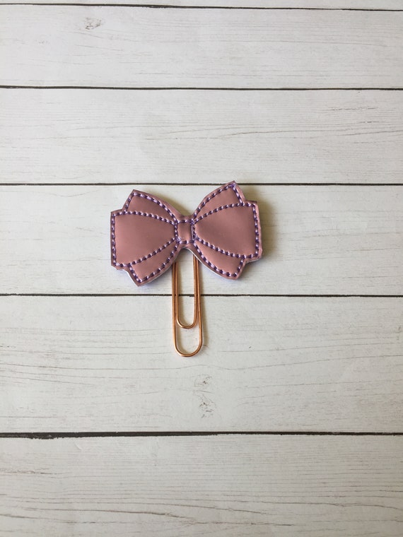 Purple Mirror Vinyl Bow planner Clip/Planner Clip/Bookmark. Bow Planner Clip. Purple Bow Planner Clip. Princess Bow Clip.