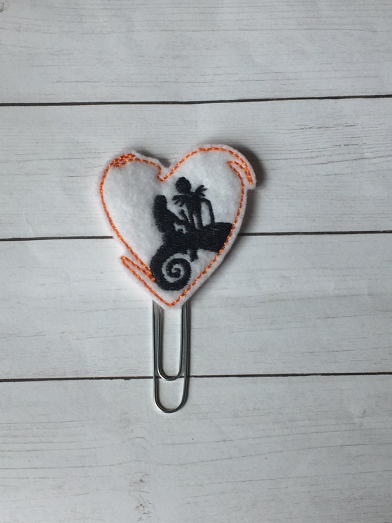 Nightmare Heart Clip/Planner Clip/Bookmark. Nightmare Planner Clip. Character Planner Clip. Heart Planner Clip. Halloween Planner Clip