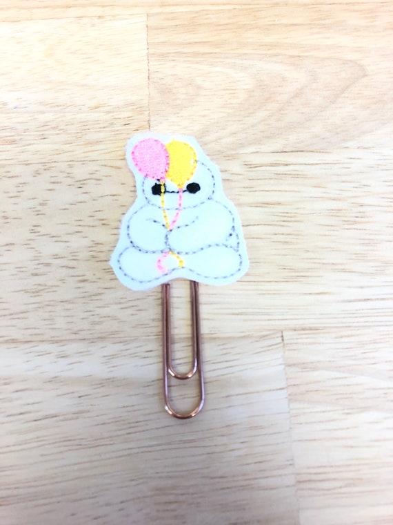 Big Hero Holding Balloons Planner Clip. Hero Planner Clip. Bayman Planner Clip. Robot Planner Clip. Balloon Planner Clip