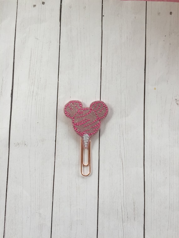 Glitter Cotton Candy Mouse Clip/Planner Clip/Bookmark. Mouse Planner Clip. Mickey Planner Clip. Candy Planner Clip. Cotton Candy Clip