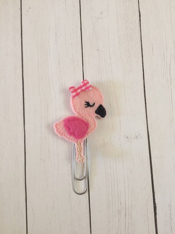 Summer Flamingo Planner Clip/Planner Clip/Bookmark. Flamingo Planner Clip. Summer Planner Clip. Animal Planner Clip