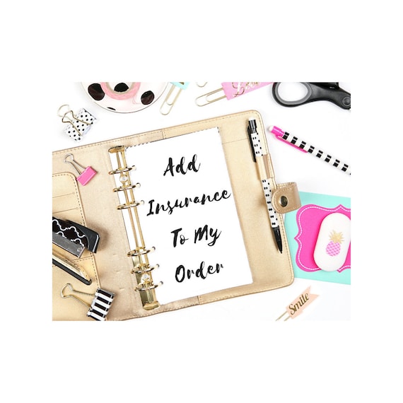 Add Insurance To Any First Class Package Order. Please Read Description.