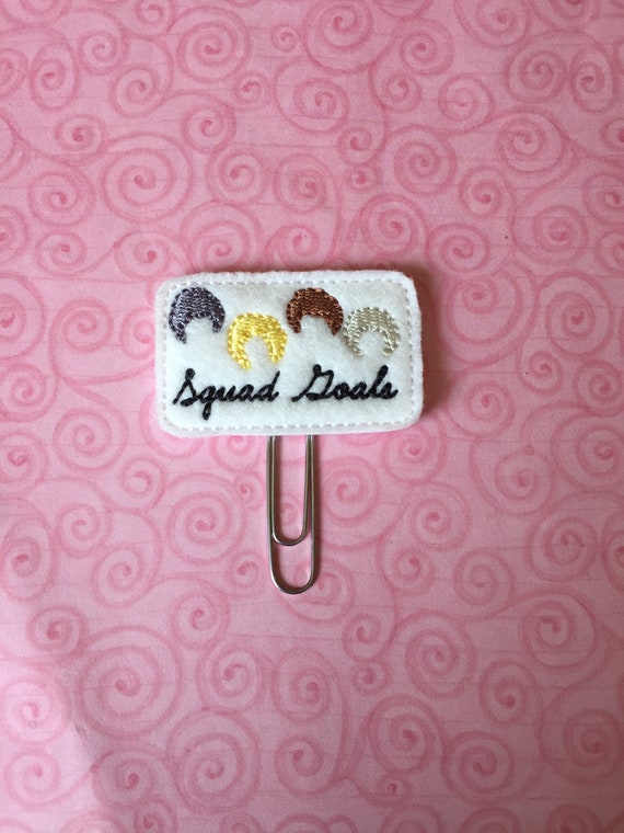 Squad Goals Golden Girls Planner Clip. Golden Girls Planner Clip. Squad Planner Clip. Friend Planner Clip. Thank You For Being A Friend