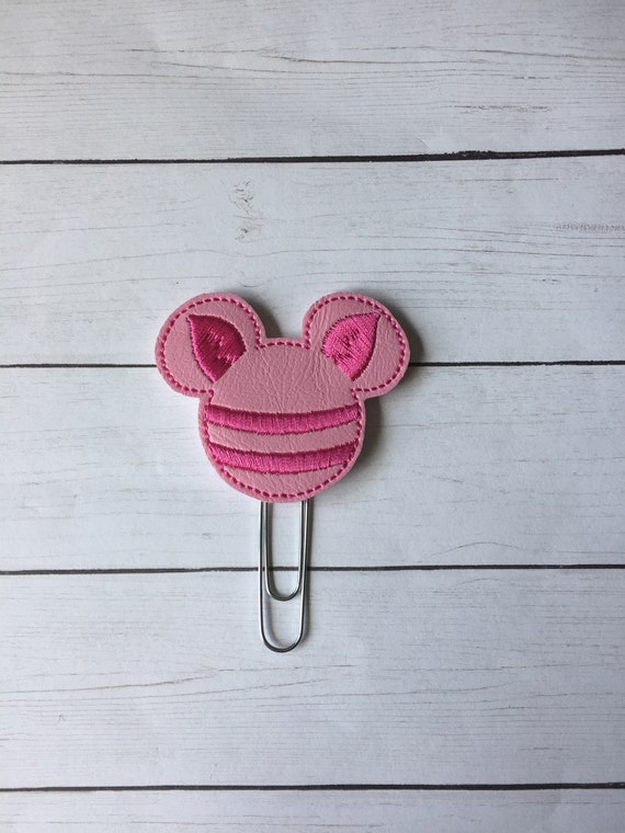 Piglet Mouse planner Clip/Planner Clip/Bookmark. Pig Planner Clip. Mouse Planner Clip. Character Planner Clip. Pooh Planner Clip