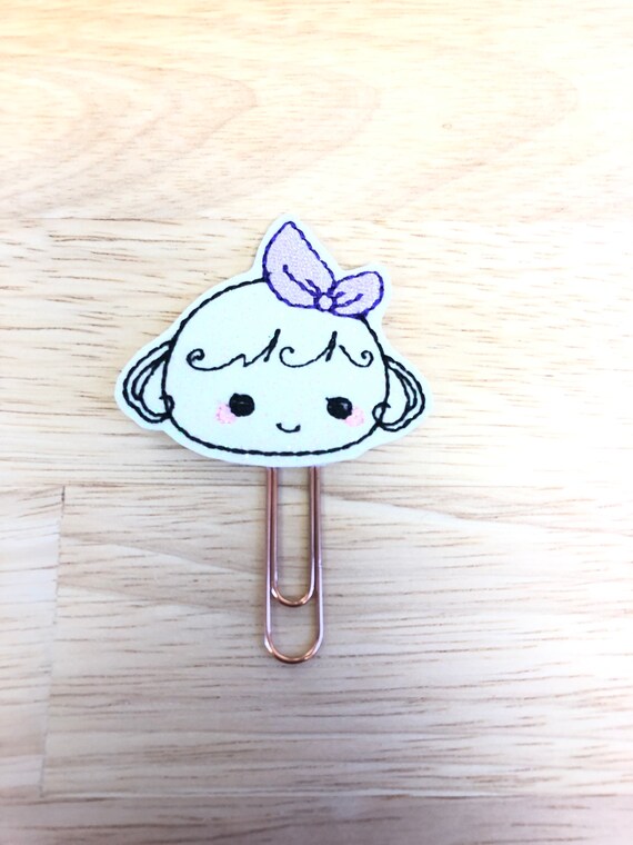 Glitter Vinyl Sweet Lolly Girl Planner Book Planner Clip/Planner Clip/Bookmark. Lolly Planner Clip. Girl Planner Clip.
