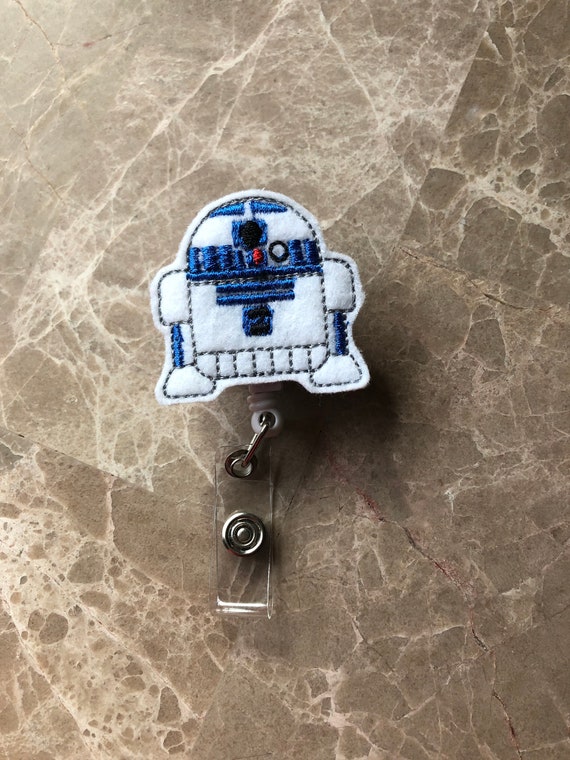 R2D2 Badge Reel/ Badge Reel/Nurse Badge Reel. Star Wars Badge Reel