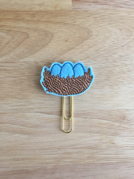 Eggs In Nest Planner Clip. Easter Planner Clip. Egg Planner Clip. Nest Planner Clip. Spring Planner Clip