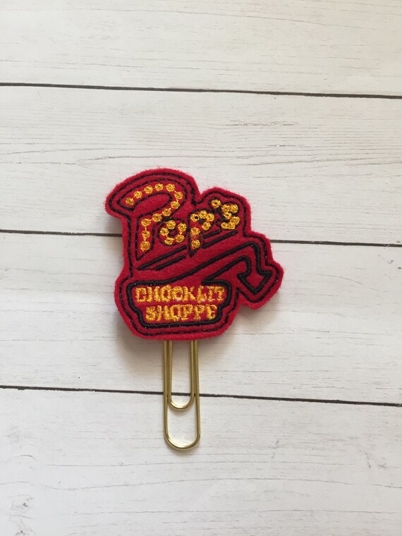 Riverdale Pop's Chocklit Shoppe Planner Clip/Planner Clip/Bookmark. Riverdale Planner Clip. Pop's Shoppe Planner Clip. Pop's Planer clip