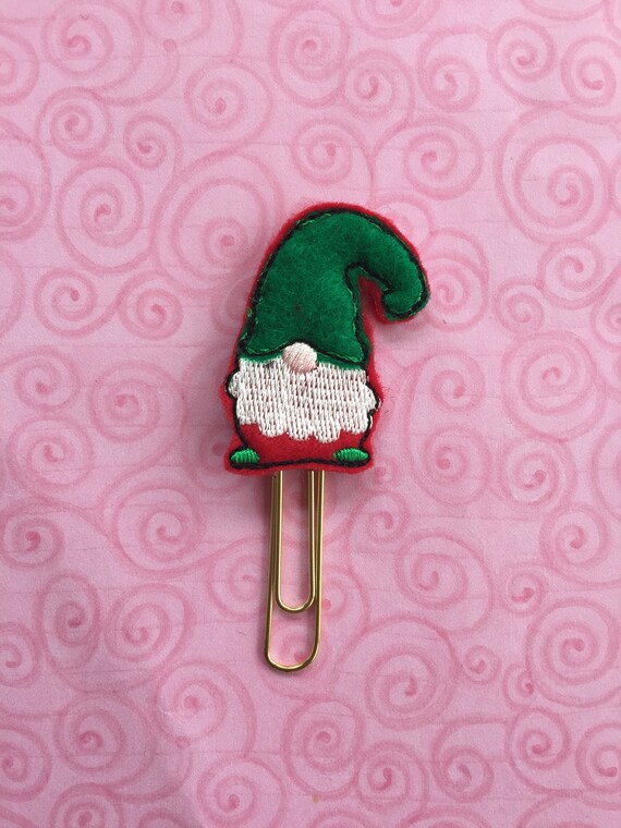 Gnome planner Clip/Planner Clip/Bookmark. Buffalo Plaid Planner. Gnome Planner Clip.