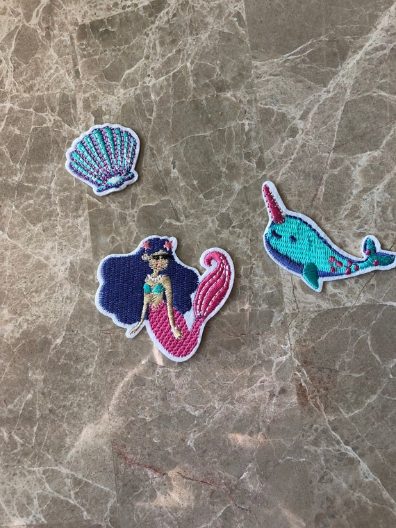 Mermaid Planner Patches. Mermaid Planner Clips. Planner Patches. Seashell Planner Stickers. Mermaid Planner Stickers