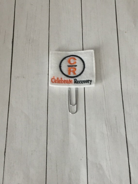 Celebrate Recovery Custom Planner Clip. Word Planner Clip. Celebrate Planner Clip. Recovery Planner Clip