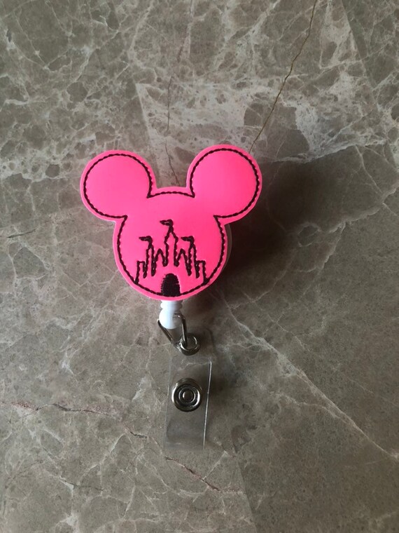 Glow In The Dark Mouse Badge Reel/Fall Badge Reel/Halloween Badge Reel/Nurse Badge Reel/Mickey Badge Reel