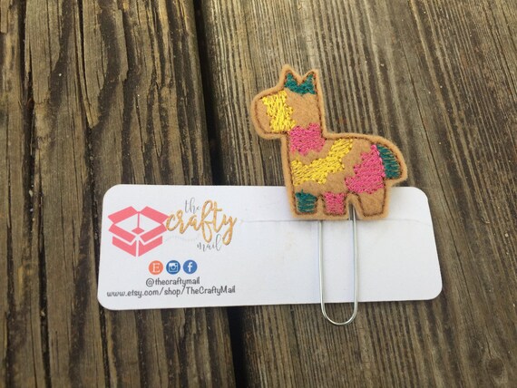 Pinata Clip/Planner Clip/Bookmark.