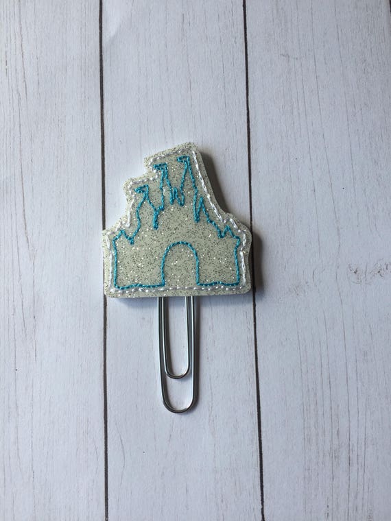 Glitter Castle planner Clip/Planner Clip/Bookmark. Character Planner Clip. Princess Planner Clip. Castle planner clip. Princess Castle