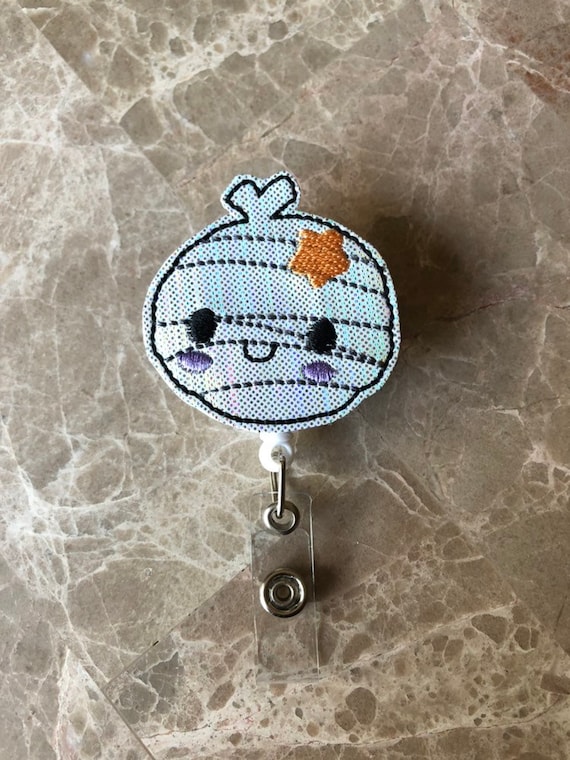 Adorable Mummy Badge Reel/Fall Badge Reel/Halloween Badge Reel/Nurse Badge Reel/Mummy Badge Reel