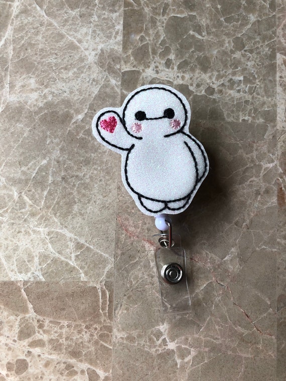 Valentine Bayman Badge Reel/ Badge Reel/Nurse Badge Reel. Valentine badge reel