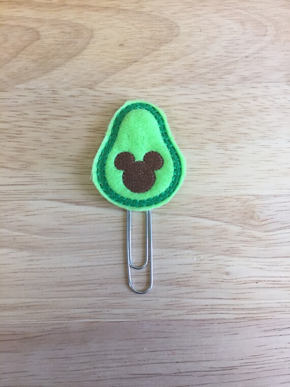 Mouse Avocado Clip/Planner Clip/Bookmark. Mouse Planner Clip. Food Planner Clip. Foodie Planner Clip. Avocado Planner Clip