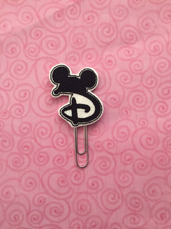 D Mouse Planer Clip/Planner Clip/Bookmark. Mouse Planner Clip. Mouse Ears Planner Clip. Character Planner Clip