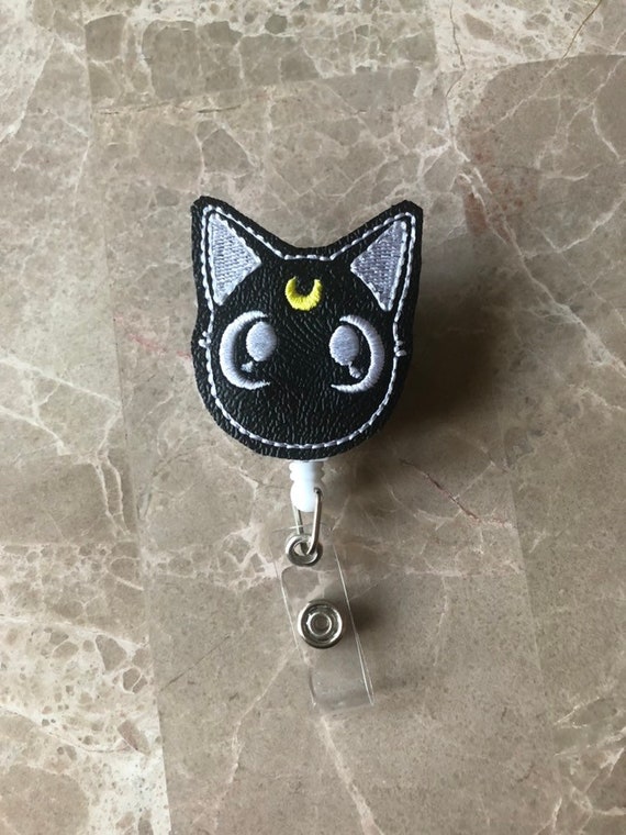 Luna Cat Badge Reel/New Year Badge Reel/Cat Badge Reel/Nurse Badge Reel/