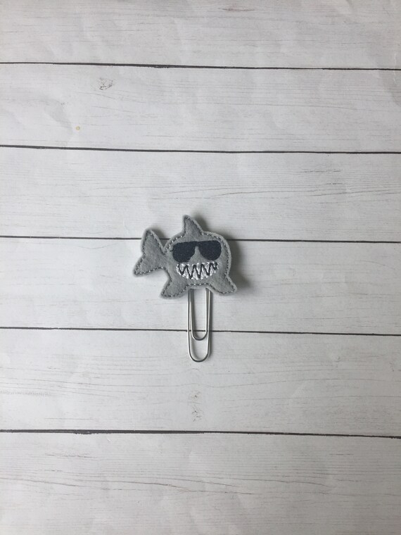 Shark Clip/Planner Clip/Bookmark. Shark Week Planner Clip. Ocean Planner Clip. Animal Planner Clip. Beach Planner Clip. Fish Planner Clip