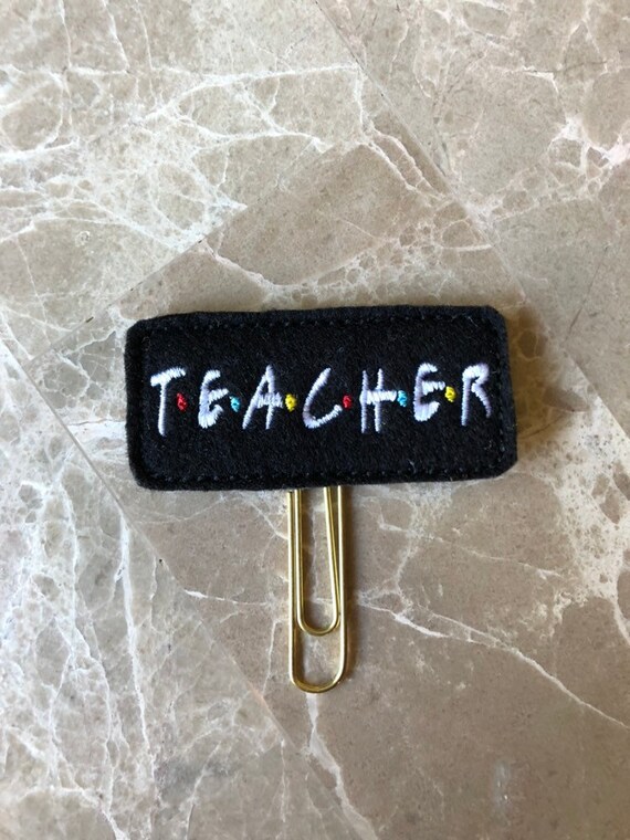 Friends Teacher Logo Clip/Planner Clip/Bookmark. Friends Planner Clip. TV Planner Clip. Teacher Planner Clip. Character Planner Clip