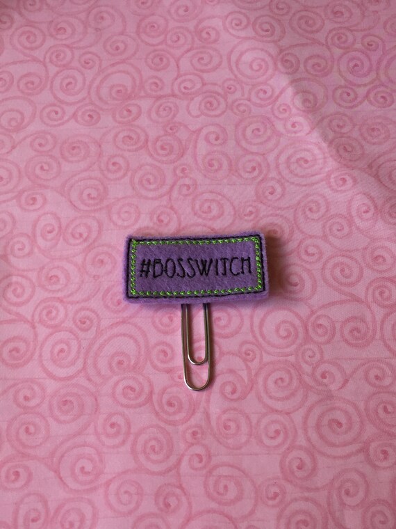 Boss Witch Planner Clip/Paper Clip/Feltie Clip. Witch Planner Clip. Halloween Planner Clip. Boss Planner Clip. Hashtag Planner Clip. Snarky