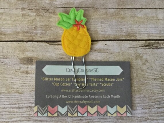 Pineapple Paper Clip