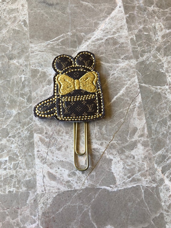 Designer Mouse Bag Clip/Planner Clip/Bookmark. Designer Planner Clip. Bookbag Planner Clip. Mouse Planner Clip. Designer Planner Clip