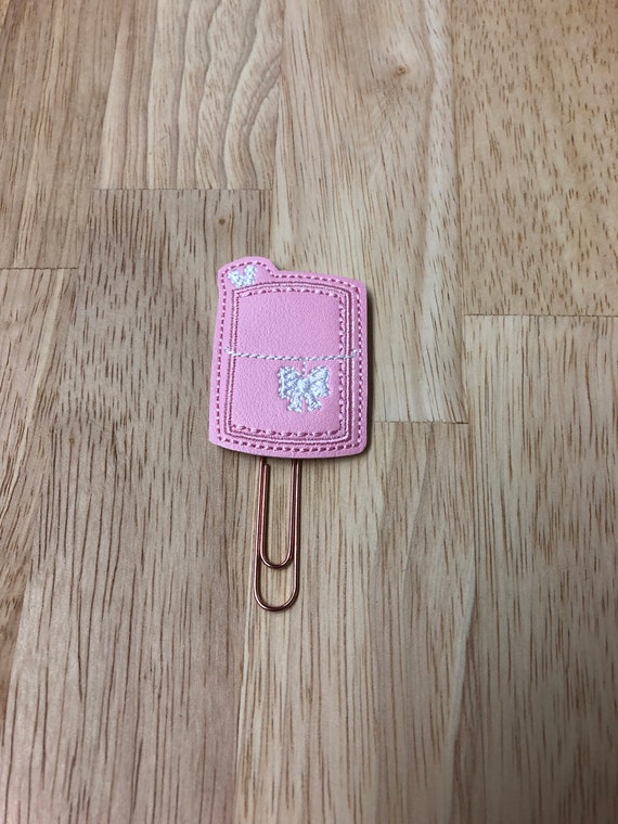 TN planner plan Clip/Planner Clip/Bookmark. TN planner. Pink planner clip. Book Planner Clip