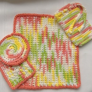 cotton crochet wash cloth, crochet soap saver,cotton crochet face scrubbies, makeup remover,face exfoliator,soap holder,cotton facial rounds