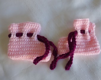 gehaakte babyslofjes, wiegschoenen, meisjesschoenen, jongensschoenen, gehaakte babyslofjes, babyjongensslofjes, gebreide babyslofjes, gehaakte pantoffels