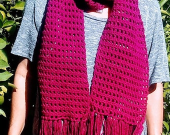 crochet unisex scarf, mulberry scarf, crochet mens scarf, crochet womens scarf, crochet neck warmer,crochet long scarf,crochet winter scarf