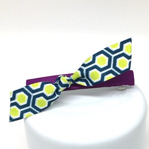 ODD Mod Hair Clip -  Green Geo