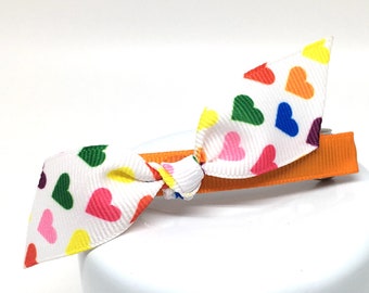 ODD Mod Hair Clip - Cuori Arcobaleno