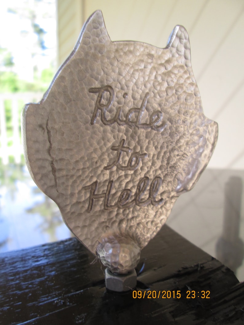 Smiling satan evil devil lucifer hotrod ratrod car hood Etsy