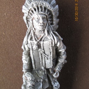 american-indian, sioux war chief, sitting bull, hotrod, car hood ornament