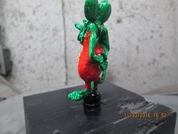 rat fink ed roth license plate topper