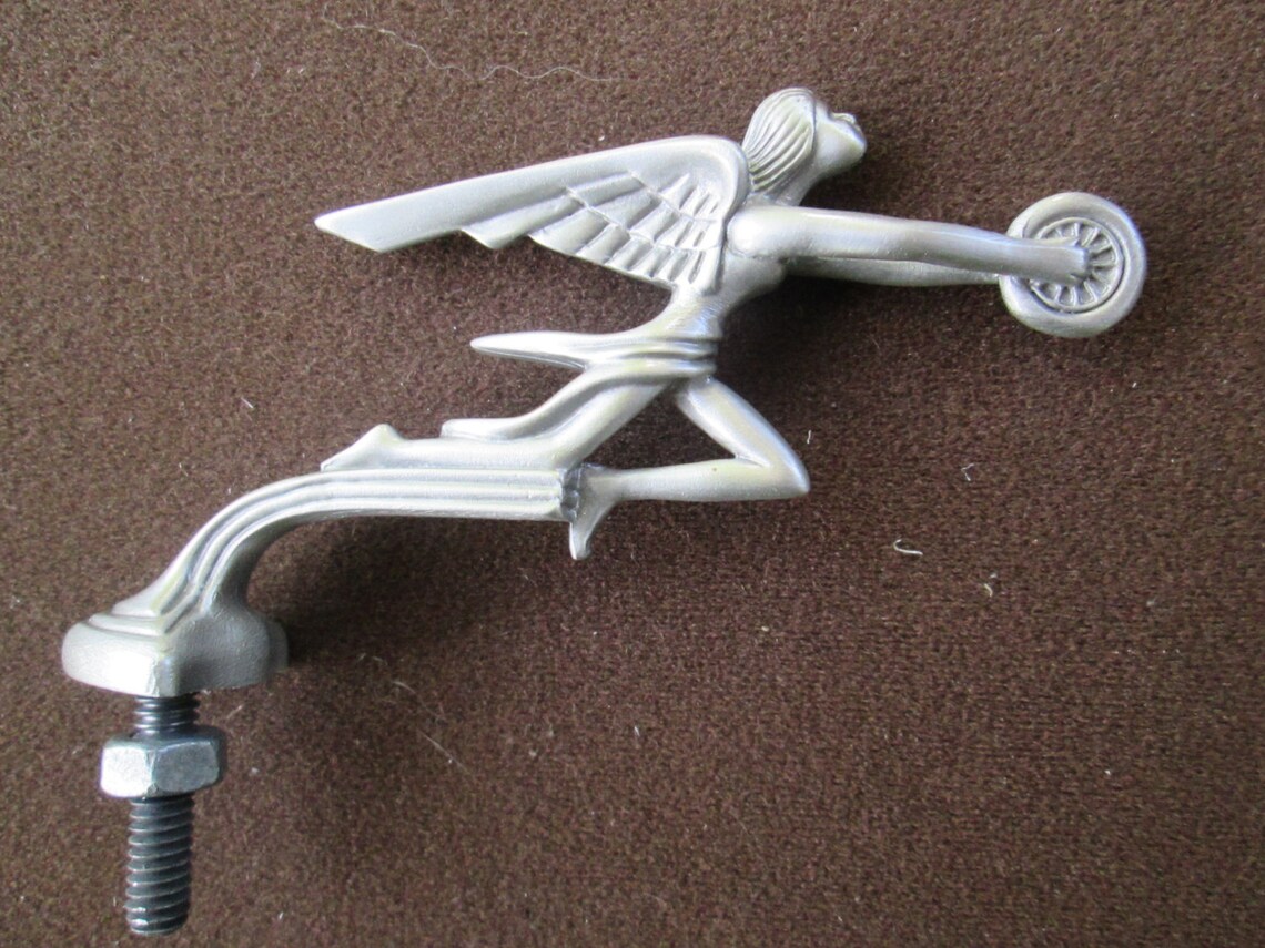 Pontiac Goddess of Speed Ratrod Hot Rod Car Hood Ornament Etsy