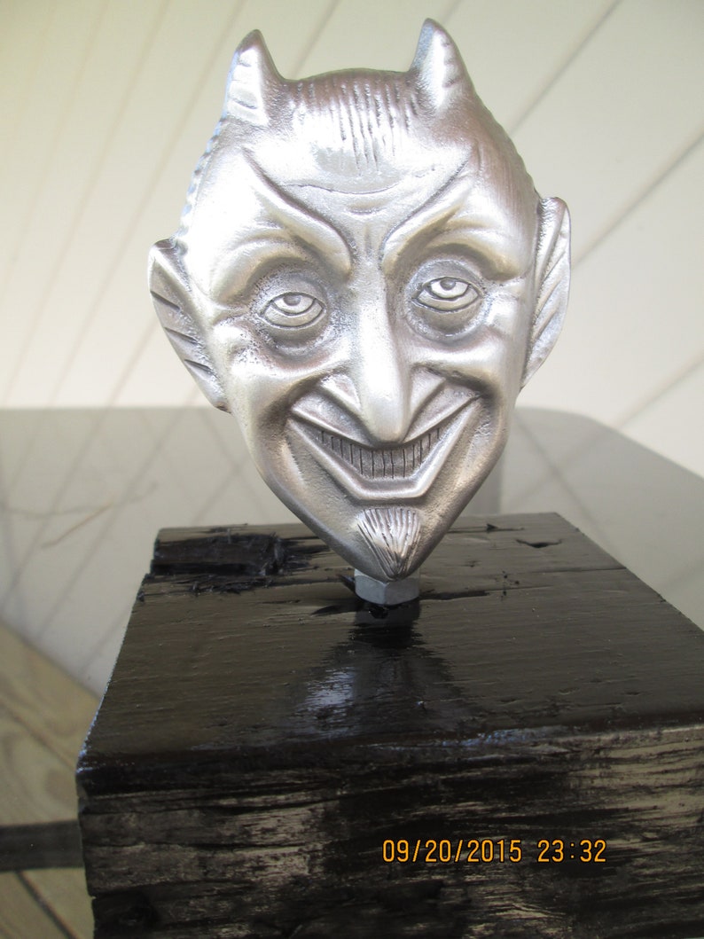 Smiling Satan Evil Devil Lucifer Hotrod Ratrod Car Hood Etsy