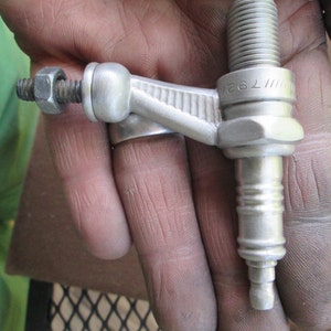 sparkplug ,autolite, soap box derby, car hood ornament
