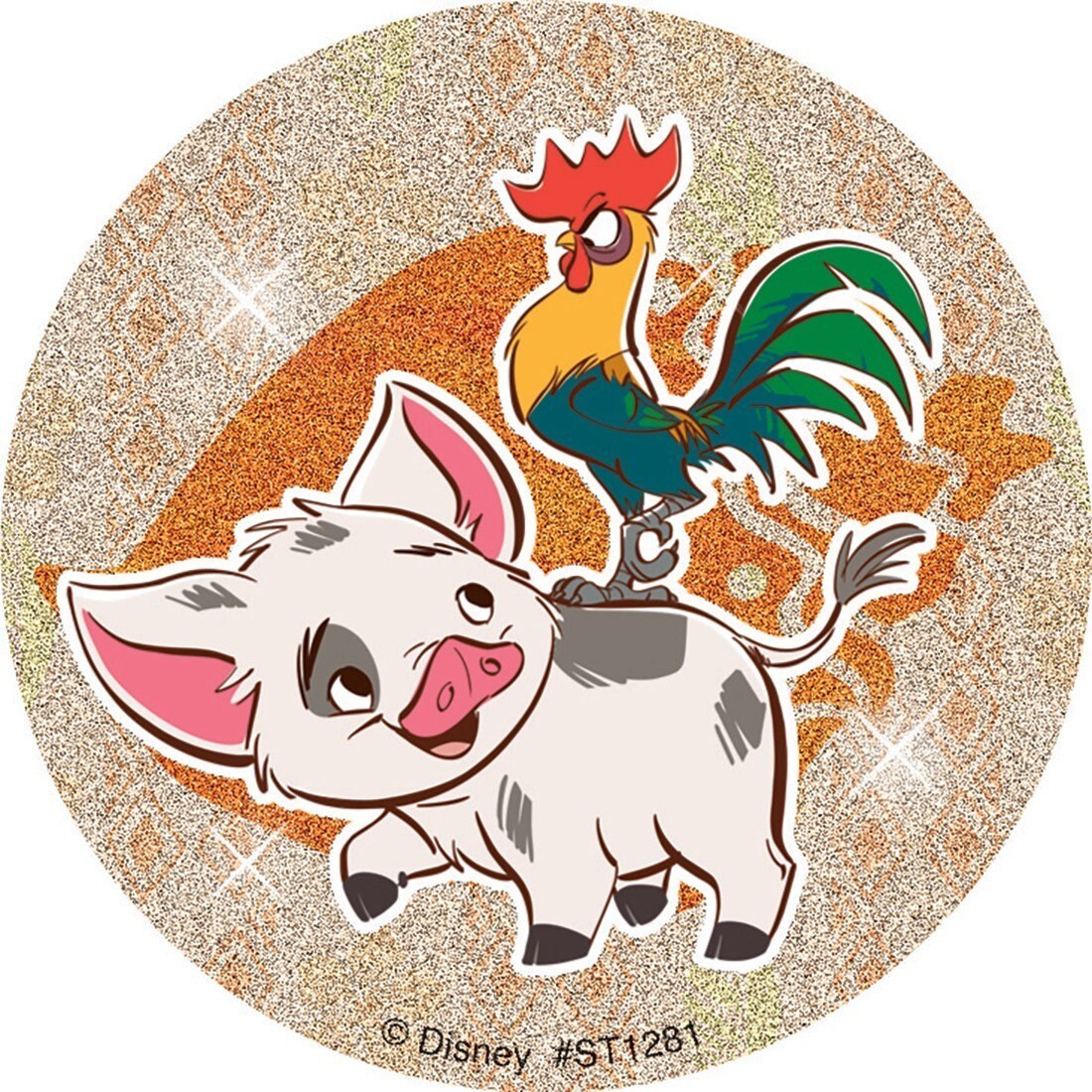 Moana Stickers Moana Glitter Stickers Party Envelope | Etsy