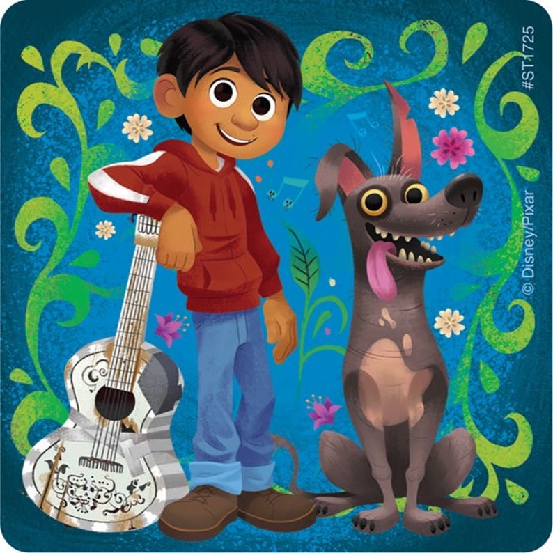 Buy Disney Pixar Coco Stickers - Birthday Supplies - Party Favors ...