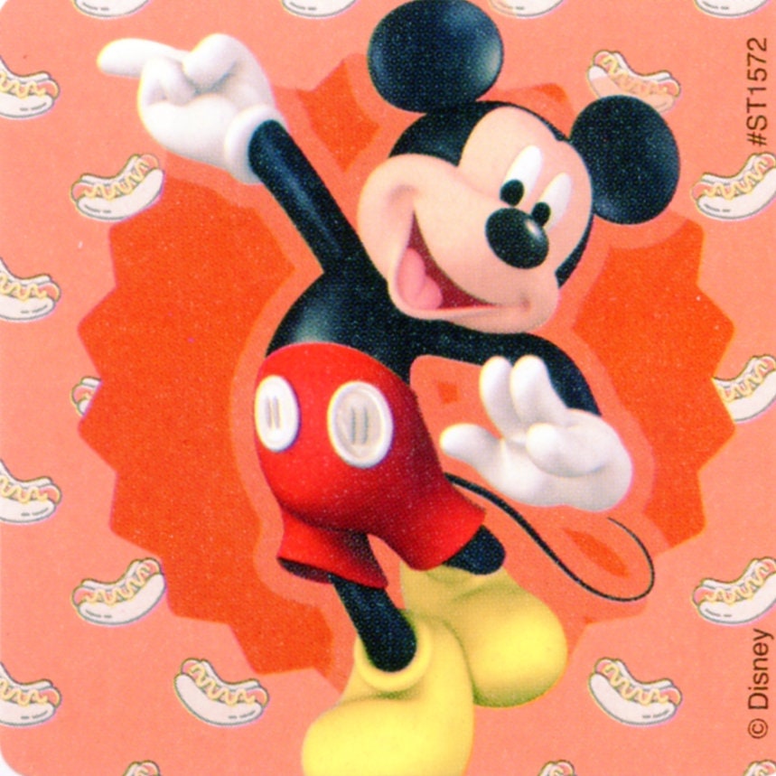 Mickey Mouse Stickers Mickey Poses Envelope Seals Party Etsy Australia