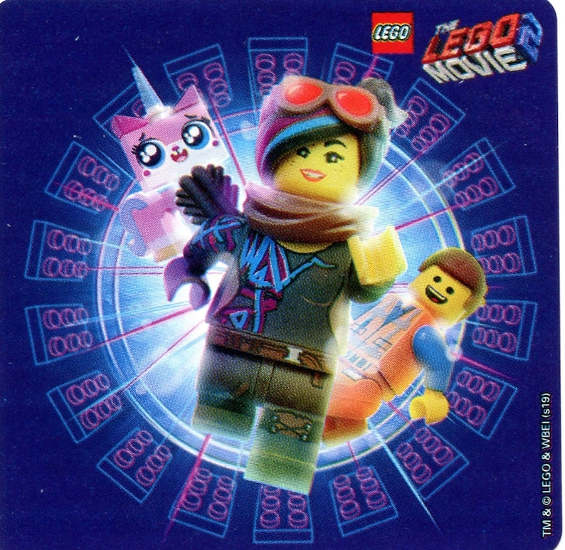 Large Stickers 15 Lego Movie 2 Party Favors Rewards Large Stickers 15 Lego Movie 2 Party Favors Rewards