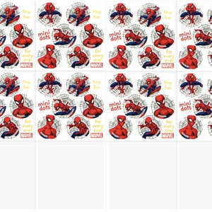 スパイダーマン ステッカー ドット ステッカー - スパイダーマン ドット - 封筒シール、ドクターステッカー、報酬表、医療ステッカー 看護師 歯科医